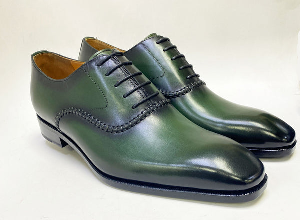 Ugo Vasare Leather Oxford - Green