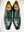 Ugo Vasare Leather Oxford - Green