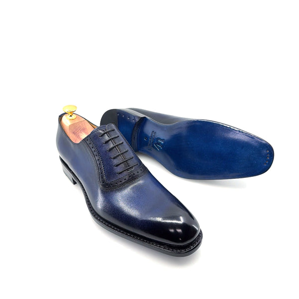 Ugo Vasare Calfskin Oxford - Navy