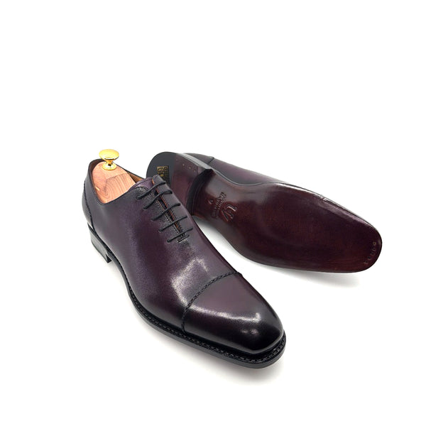 Ugo Vasare Henry Leather Shoe - Purple