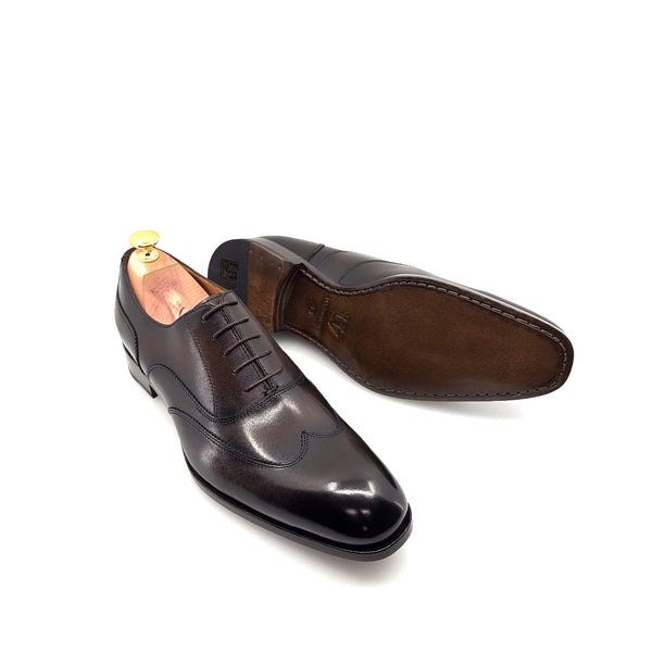 Ugo Vasare Leather Wingtip Oxford - Brown