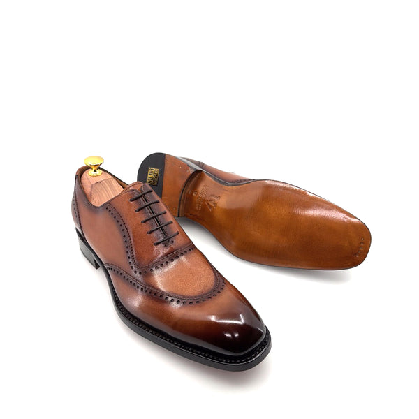 Ugo Vasare Charlton Calfskin Oxford - Walnut
