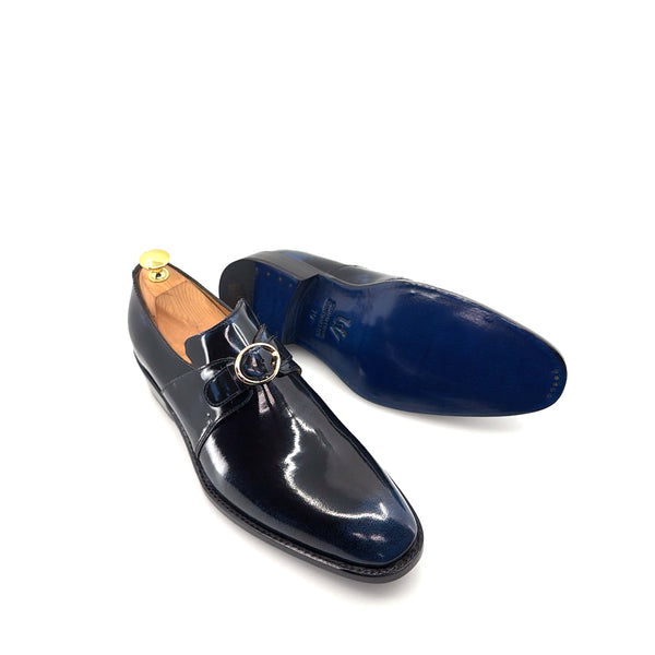 Ugo Vasare Patent Leather Slip-On - Blue