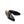 Ugo Vasare Alligator Monkstrap - Black