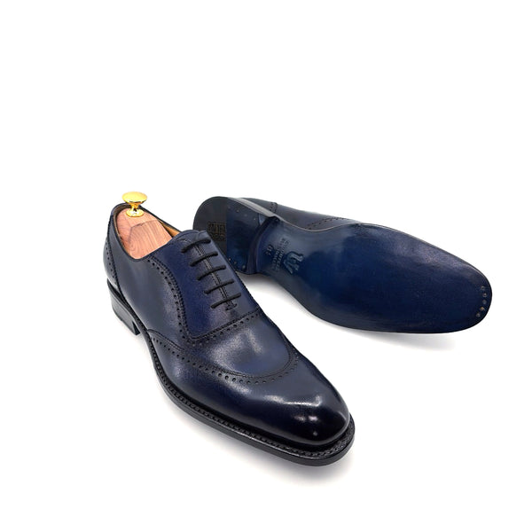 Ugo Vasare Charlton Calfskin Oxford - Navy