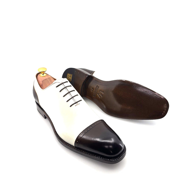 Ugo Vasare Anthony Calfskin Oxford - Brown/Bone