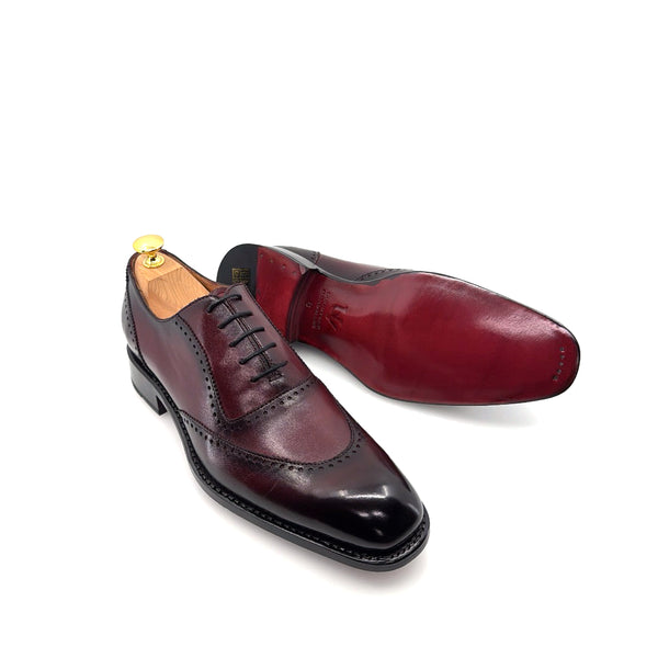 Ugo Vasare Charlton Calfskin Oxford - Burgundy