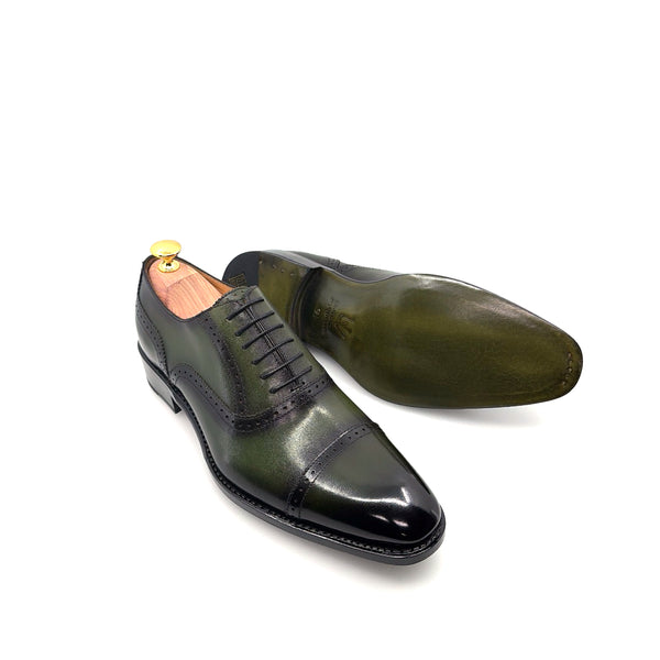 Ugo Vasare Calfskin Oxford - Green