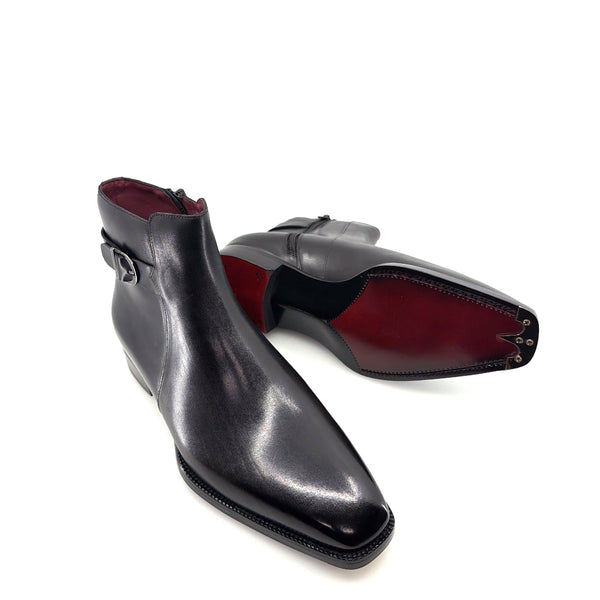 Maurice Leather Boot - Black