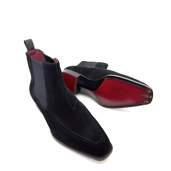 Maurice Suede Boot - Black