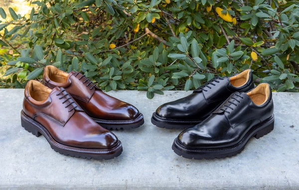 Ugo Vasare Mason Calfskin Oxford - Black