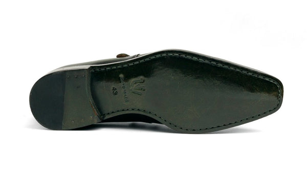 Ugo Vasare Calfskin Monkstrap - Green