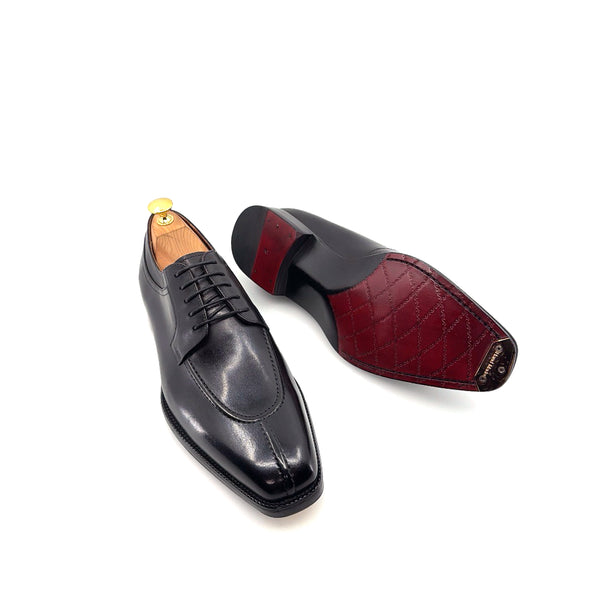 Maurice Leather Lace-Up Oxford - Black