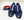 C Collection Croco Embossed Leather Belt - Navy
