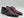 C Collection Croco Print Leather Belt - Fuchsia/Black