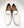 C Collection Deerskin Loafer - Bone/Black