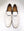C Collection Deerskin Loafer - Bone/Black