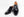 Ugo Vasare New Orleans Pattern Leather Shoes - Black