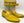 Maurice Patent Leather Belt - Mustard
