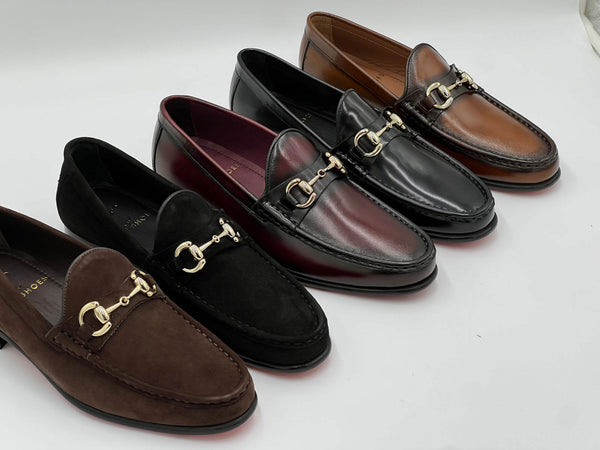 C Collection Suede Loafer - Brown