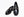 C Collection Leather Loafer - Black