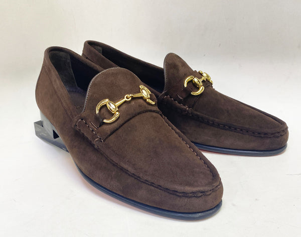 C Collection Suede Loafer - Brown