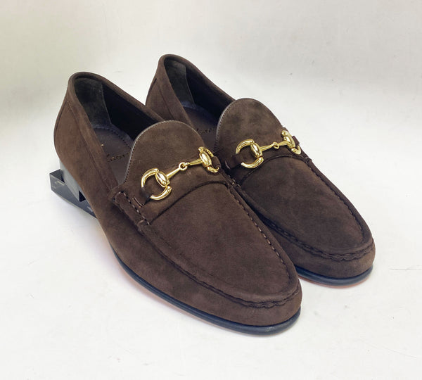 C Collection Suede Loafer - Brown