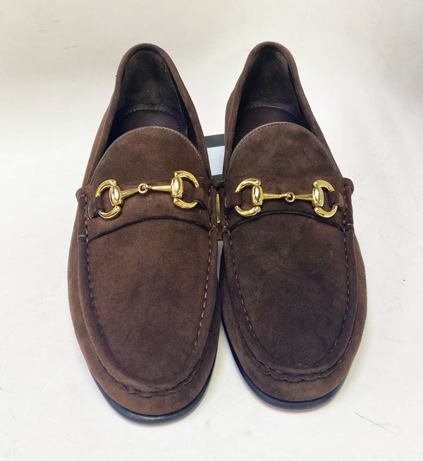 C Collection Suede Loafer - Brown