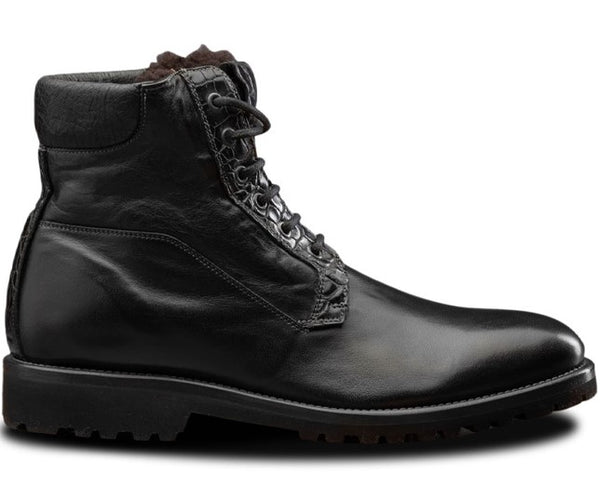 Toscana Shearling Boot - Black