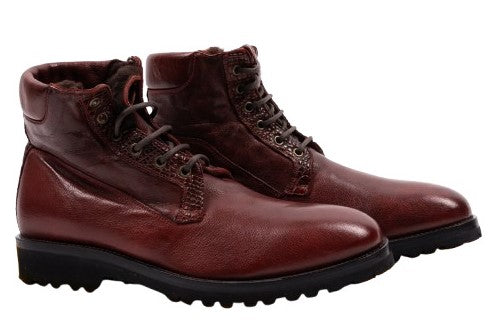 Toscana Shearling Boot - Cherry