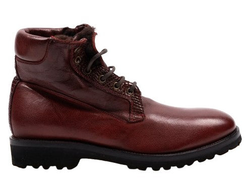 Toscana Shearling Boot - Cherry