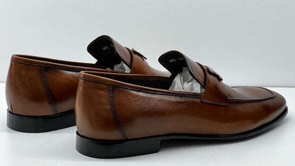 C Collection Nappa Leather H Loafer - Brown