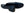 Corrente Ostrich Deerskin Loafer - Black
