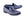 Corrente Ostrich Deerskin Loafer - Blue
