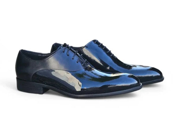 C&E Patent Leather Oxford - Black