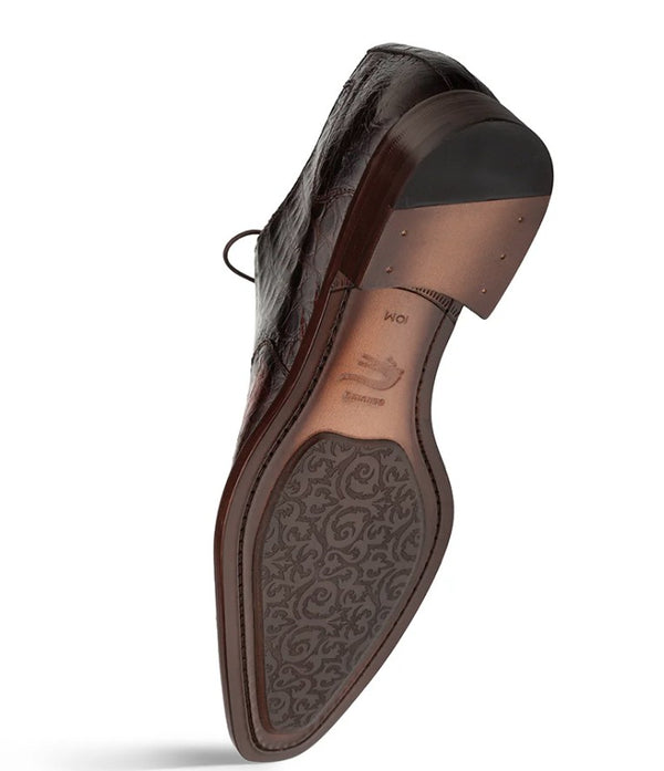 Mezlan Crocodile Oxford - Sport/Brown