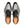 Mezlan Crocodile Oxford - Black/Grey