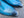 Carrucci Burnished Calfskin Oxford - Ocean Blue