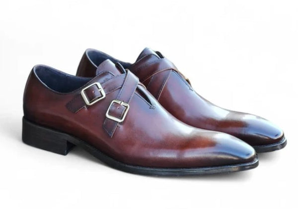 C&E Shoes Calfskin Loafer - Chestnut