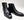 Maurice Pebbled Leather Boot - Black
