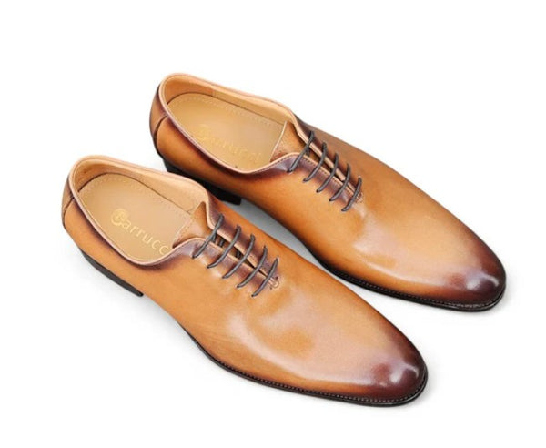 Maurice Calfskin Oxford - Cognac