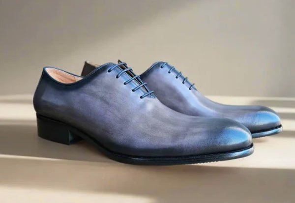 Maurice Leather Oxford - Grey