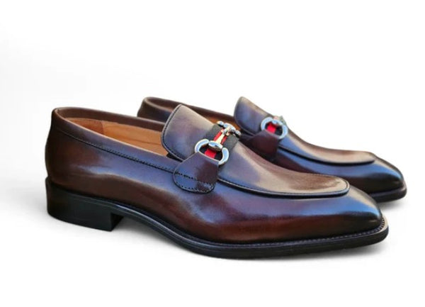 Maurice Calfskin Loafer - Brown