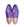 Carrucci Patina Calfskin Loafer - Purple