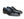 Carrucci Pebbled Leather Penny Loafer - Black