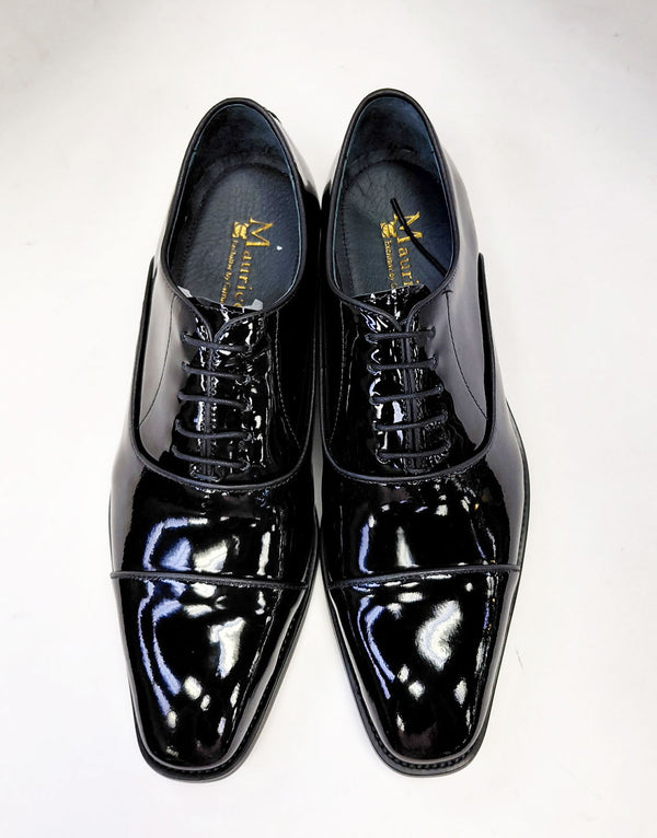 Maurice Patent Leather Oxford - Black