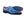 Carrucci Leather Monkstrap Shoe - Blue/Grey