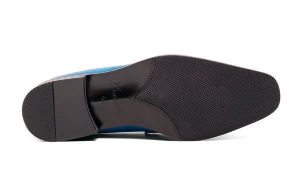 Maurice Leather Penny Loafer - Blue