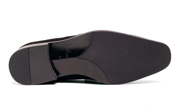 Maurice Suede Penny Loafer - Black