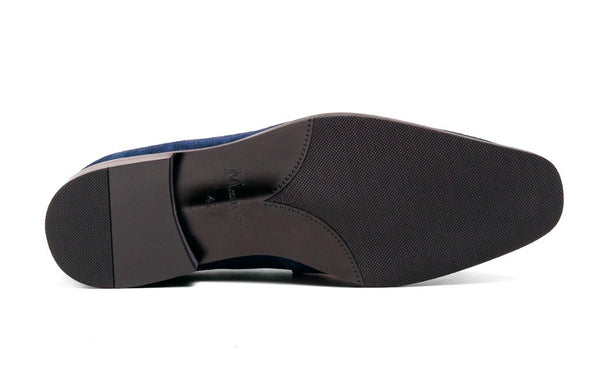 Maurice Suede Penny Loafer - Navy